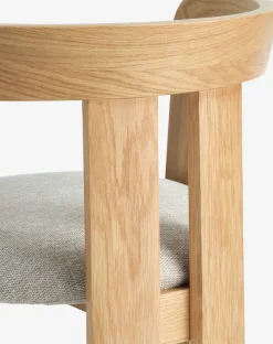 Spisebordsstol BOVRUP eg/beige stof