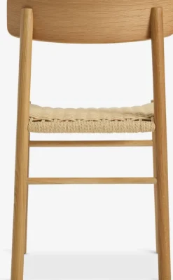 Spisebordsstol ISLEV eg/natur