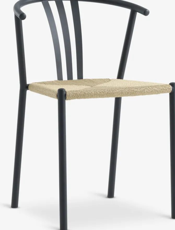 Spisebordsstol JYDERUP sort/natur