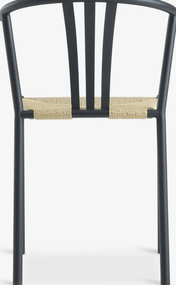 Spisebordsstol JYDERUP sort/natur