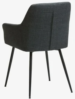 Spisebordsstol PURHUS grå/sort