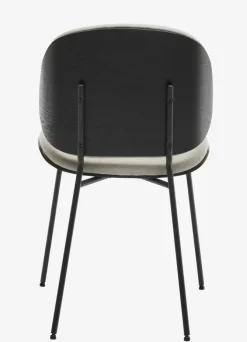 Spisebordsstol TESTRUP lys sand/sort