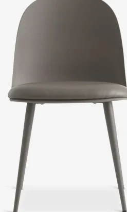 Spisebordsstol ULDAL brunt kunstlæder