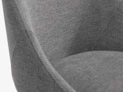 Spisebordsstol VELLEV sandfarvet stof/sort