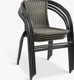 Stabelstol GRENAA sort