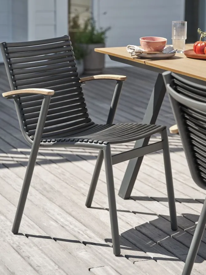 Stabelstol SADBJERG sort