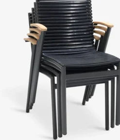 Stabelstol SADBJERG sort