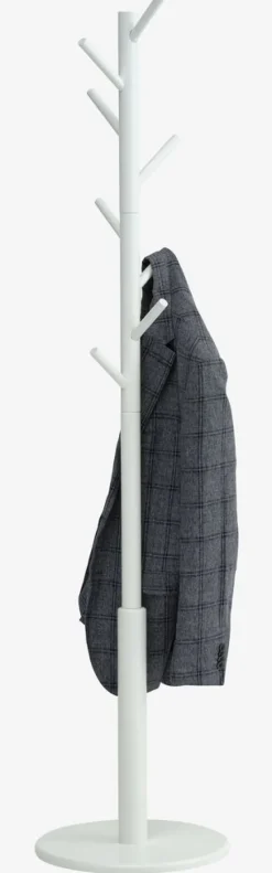 Stumtjener CIRKELHUSE hvid