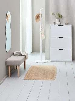 Stumtjener CIRKELHUSE hvid