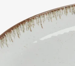 Tallerken FERDUS Ø27cm porcelæn grå