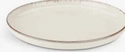 Tallerken FERDUS Ø19cm stentøj beige