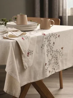 Tallerken FERDUS Ø27cm stentøj beige