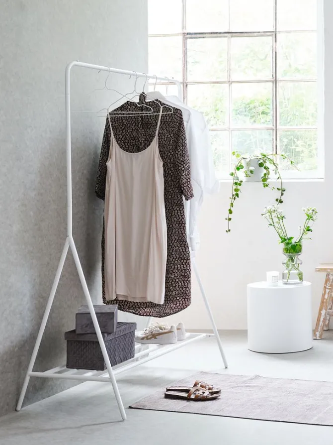 Tøjstativ LYNGDAL hvid