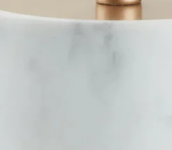 Toiletbørste BERGHEM marmoreffekt