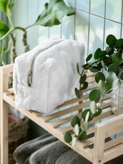 Toilettaske TORHAMN råhvid