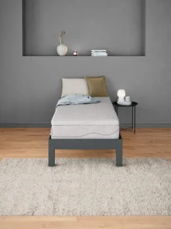 Topmadras 90x200 GOLD T65 grå WELLPUR