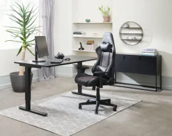 Tæppe BALSATRE 160x230 grå/hvid