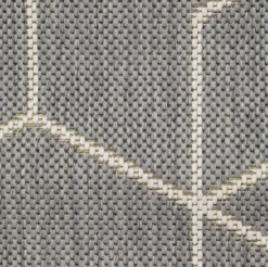 Tæppe BALSATRE 160x230 grå/hvid