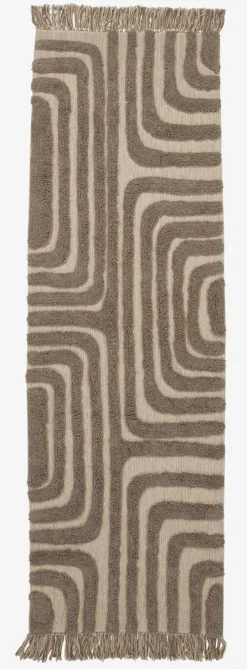 Tæppe BERGASTER 65x200 brun/beige