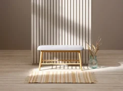 Tæppe KILDEURT 65x120 natur