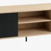 TV-bord FARSUND eg/sort