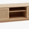 TV-bord HALMSTAD 2 skydelåger egefarve