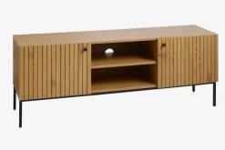 TV-bord HEMDRUP 2 låger egefarve