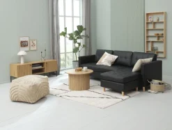 TV-bord HEMDRUP 2 låger egefarve