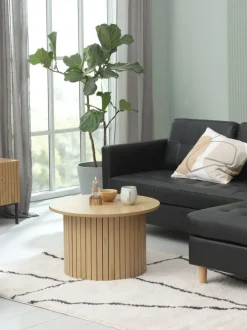 TV-bord HEMDRUP 2 låger egefarve