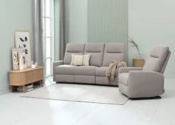 TV-bord LYNGVIG 120cm 2 jalousilåger natur eg