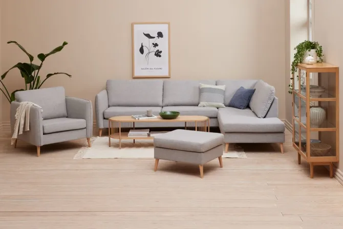 TV-bord SNESLEV 1 hylde egefarve