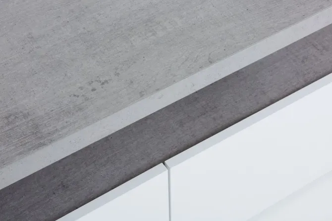 TV-bord TOFTLUND hvid/beton