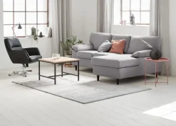 TV-bord TRAPPEDAL egefarve/sort