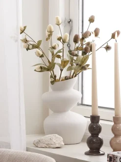 Vase BENNY B11xL16xH25cm hvid