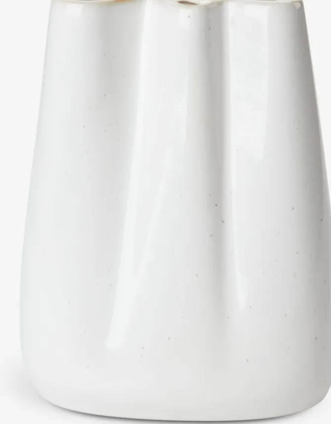 Vase CARLO B13xL8xH17cm grå