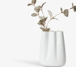 Vase CARLO B13xL8xH17cm grå