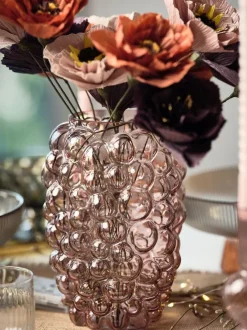 Vase CASPER Ø17xH24cm pink