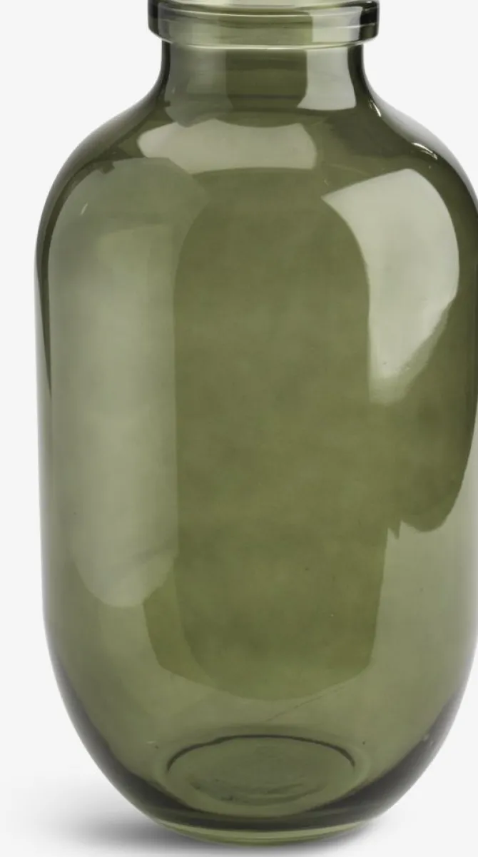 Vase FELIX Ø19xH35cm grøn