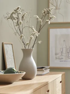 Vase FREI Ø16xH26cm grå