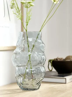 Vase JARL Ø18xH30cm blå