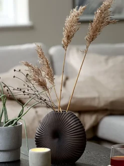 Vase RICHARD B9xL25xH20cm grå