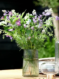 Vase ROY Ø13xH20cm grå