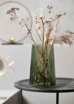 Vase ROY Ø13xH20cm grøn