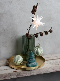 Vase ROY Ø13xH20cm grøn