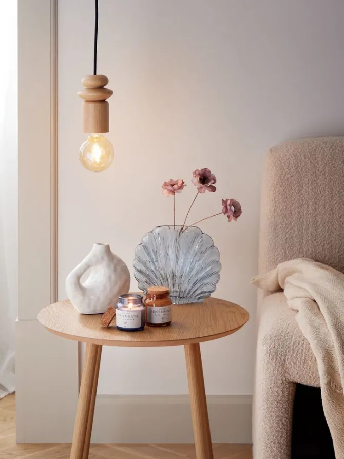 Vase SIGFRED B16xL7xH14cm hvid