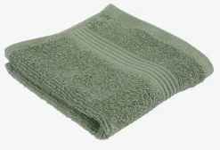 Vaskeklud KARLSTAD 28x30 armygrøn KRONBORG