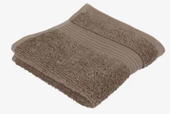 Vaskeklud KARLSTAD 28x30 brun KRONBORG