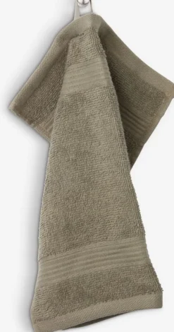 Vaskeklud KARLSTAD 28x30 oliven KRONBORG