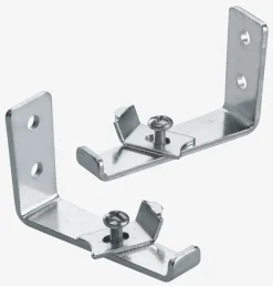 Vægbeslag FIXI til gardinskinne 2 stk/pk 6cm sølv