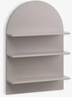 Væghylde ALKEN 3 hylder varm grå